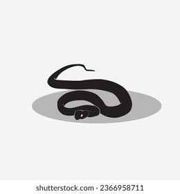 Snake vector image clip art