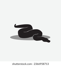 Snake vector image clip art