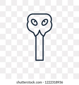 Snake vector outline icon isolated on transparent background, high quality linear Snake transparency concept can be used web and mobile