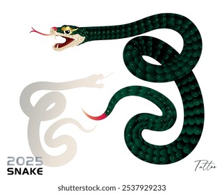 SNAKE YAKUZA Tattoo, Inspirado por cobras, gameart, jogos, tecnologia e tatuagens Yakuza. Tatuagem de ilustração de cobra isolada