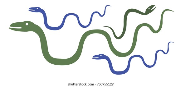 snakes crawl