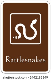 Schlangen-Warnschild und Etiketten