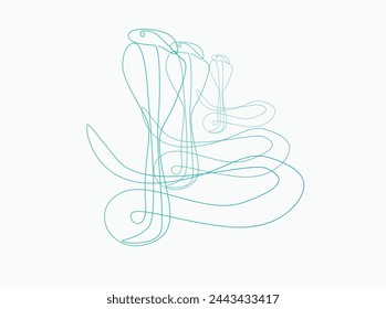 snale blend logo pattern line element animal gradient ilustration