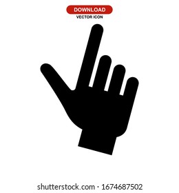 snap fingers icon or logo isolated sign symbol vector illustration - high quality black style vector icons
