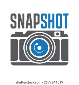 Snap shot Camera logo design 