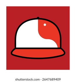 Snapback Hat Templates with Adjustable Strap