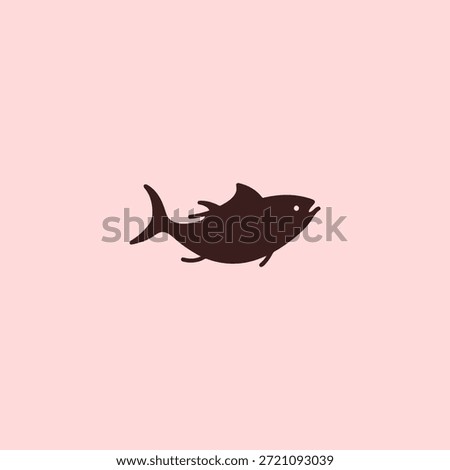 Snapper fish logo representing fresh catch and marine identity.