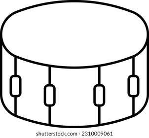 snare drum drummer band drum music Outline