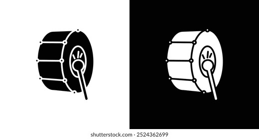 Snare Drum icon Art design illustration