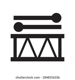 snare drum icon - musical instrument icon
