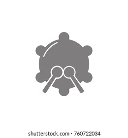 Snare Drum Icon. Web element. Premium quality graphic design. Signs symbols collection, simple icon for websites, web design, mobile app, info graphics on white background