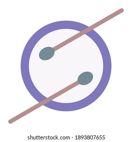 snare using soft color and flat style