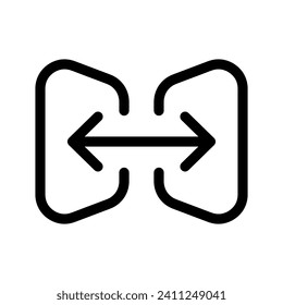 Ilustración de diseño de símbolos de vector de icono de anclaje