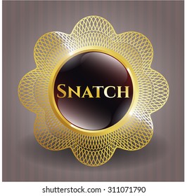 Insignia de oro de Snatch