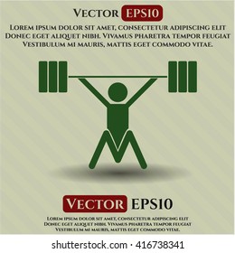 Snatch-Symbol (olympisches Gewichtheben)
