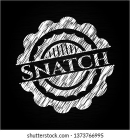 Snatch on chalkboard