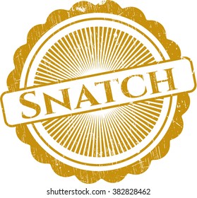 Snatch rubber grunge seal