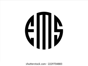 SNB letters abstract monogram logo design template 