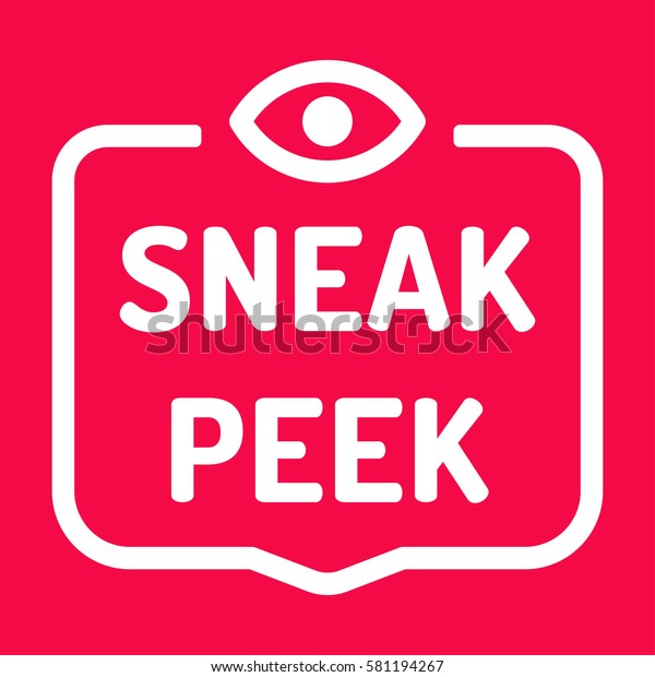 Sneak Peek Badge Eye Icon Flat Stock Vector Royalty Free 581194267 Sneak Peek Badge Eye Icon Flat Stock Vector Royalty Free 581194267
