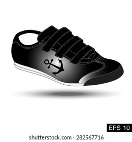 Sneaker with anchor design