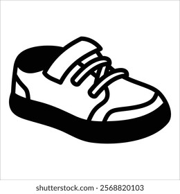 Sneaker Icon Element For Design