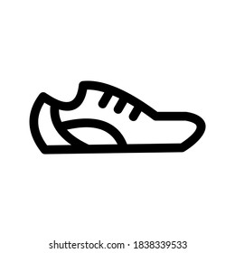Sneaker icon or logo isolated sign symbol vector illustration - high quality black style vector icons
