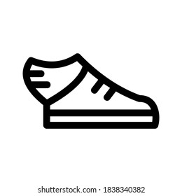 Sneaker icon or logo isolated sign symbol vector illustration - high quality black style vector icons
