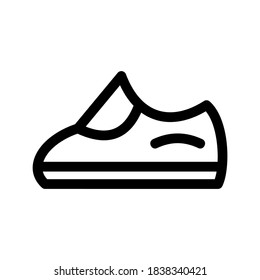 Sneaker icon or logo isolated sign symbol vector illustration - high quality black style vector icons
