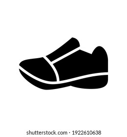 sneaker icon or logo isolated sign symbol vector illustration - high quality black style vector icons
