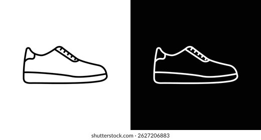 Sneaker icon. Logotype vector set
