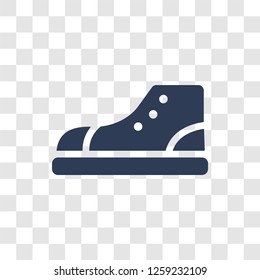 Sneaker icon. Trendy Sneaker logo concept on transparent background from Clothes collection
