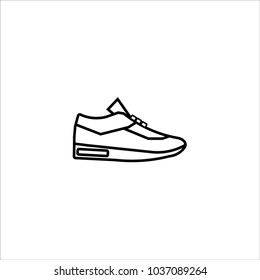 Sneaker icon vector