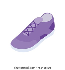 Sneaker. isometric style