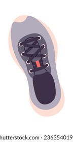 Icono de zapato de zapato de zapato de zapato de zapador Ilustración vectorial