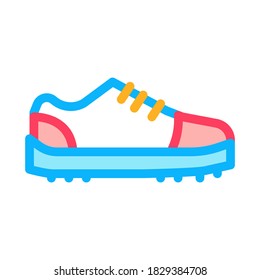 Sneaker Shoe Icon Vector. Outline Sneaker Shoe Sign. Isolated Contour Symbol Illustration