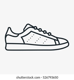 16,146 Sneaker outline Images, Stock Photos & Vectors | Shutterstock