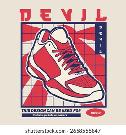 Sapatos de tênis . Conceito. Design plano. Ilustração vetorial. Tênis em estilo plano. Vista lateral dos tênis. Tênis de moda.	
