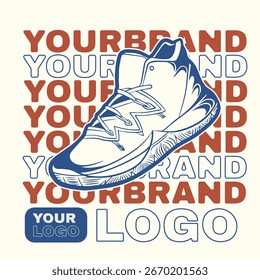 Turnschuhe. Konzept. Flaches Design. Vektorgrafik. Turnschuhe im flachen Stil. Seitenansicht der Turnschuhe. Mode-Turnschuhe.	