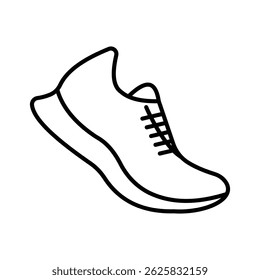 Zapatillas de deporte dibujadas en forma de línea