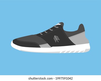 sneaker shoes vector illustration perfect for fashion design and street wear element