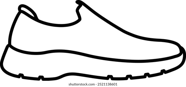 Sneaker from the Side Angle
