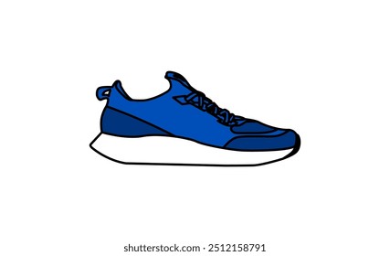 Sneaker Style Shoes Design Object