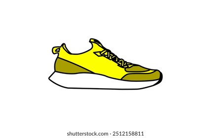 Estilo Sneaker Sapatos Design Objeto