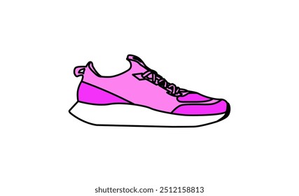 Sneaker Stil Schuhe Design Objekt