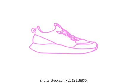 Sneaker Stil Schuhe Design Objekt