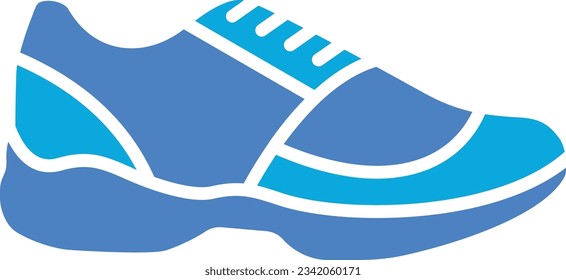 Sneaker-Vektorsymbol. Kann für Druck-, Mobil- und Web-Anwendungen verwendet werden.