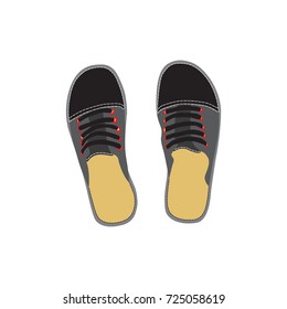 sneakers beach