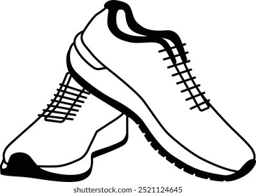 Tênis exibir a partir do ângulo frontal