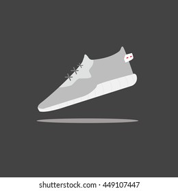 Sneakers , flat design