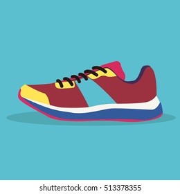 Sneakers icon. 